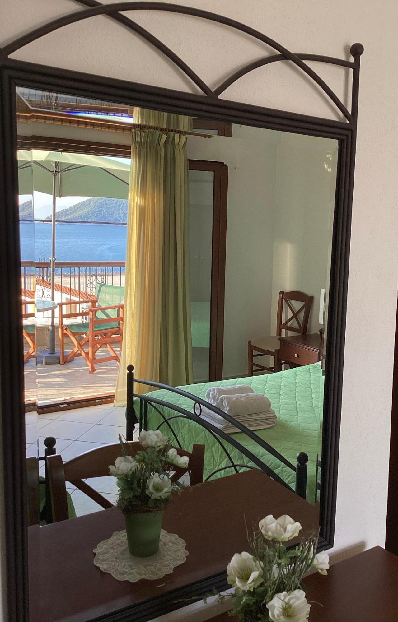 Ocean View Apartman Néo Klíma Kültér fotó