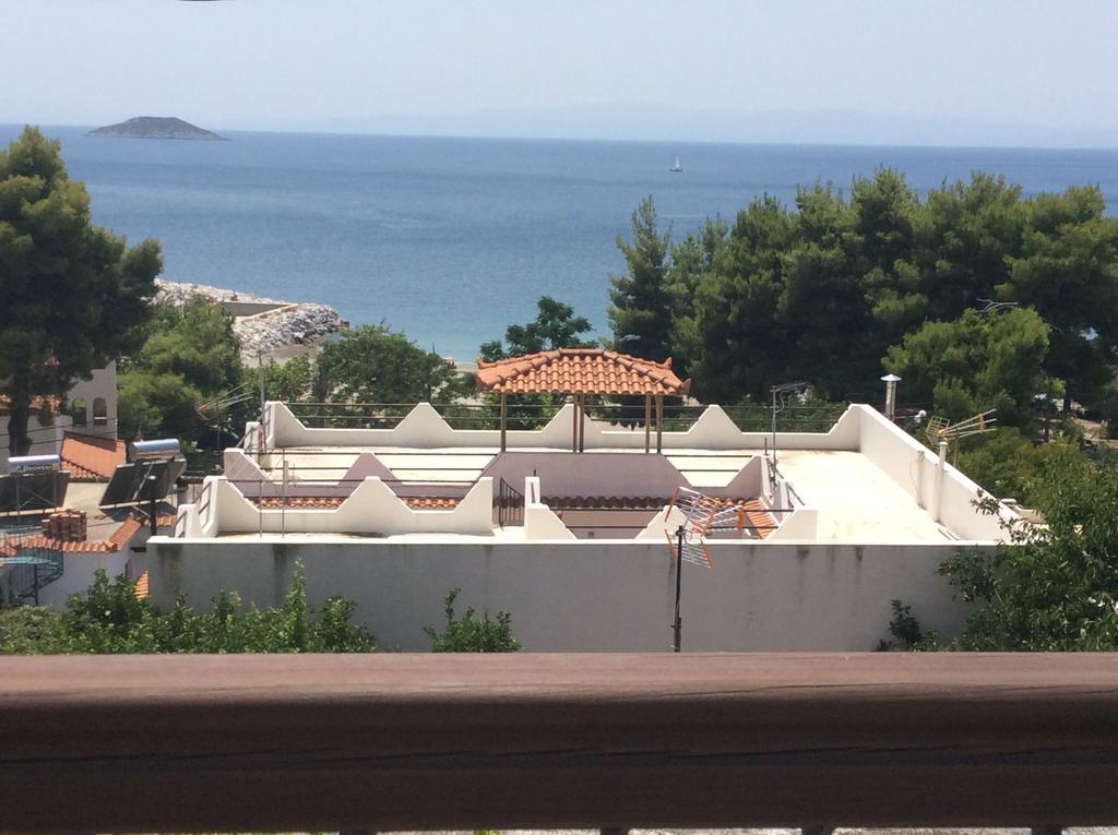 Ocean View Apartman Néo Klíma Kültér fotó