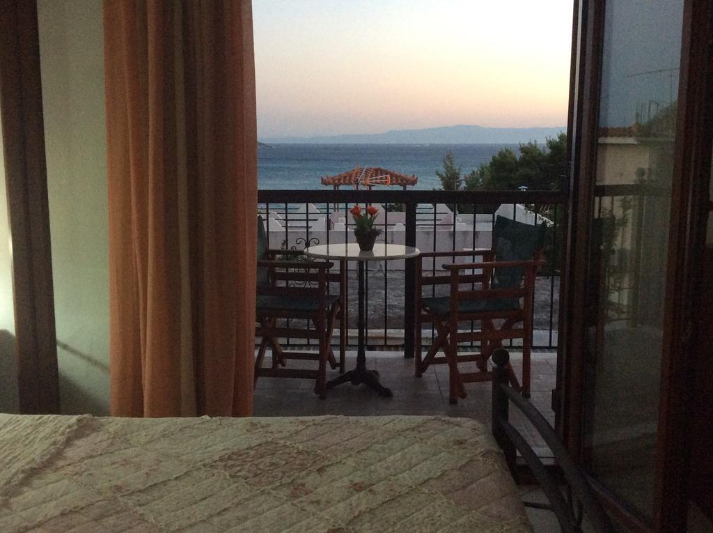 Ocean View Apartman Néo Klíma Kültér fotó