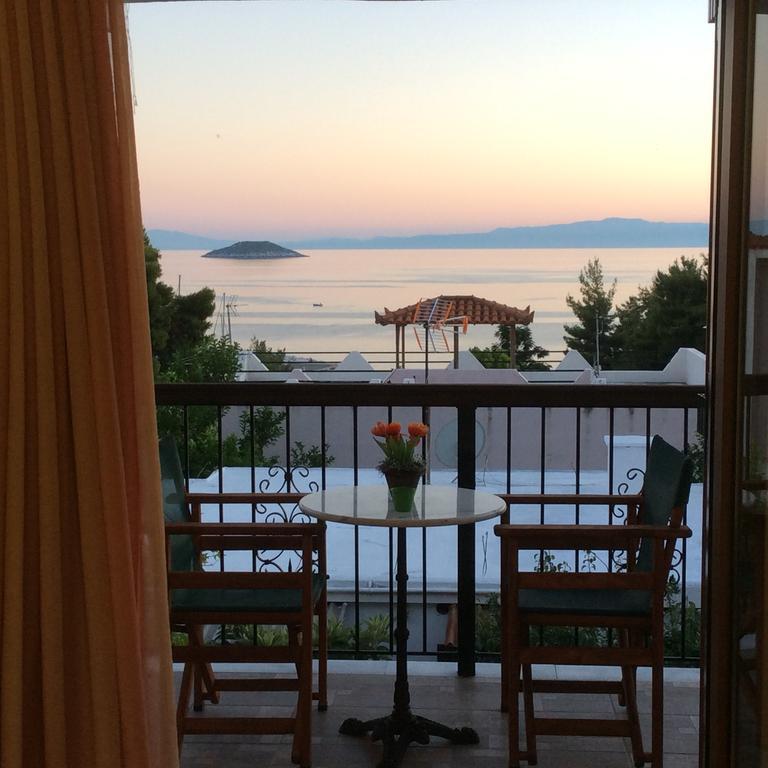 Ocean View Apartman Néo Klíma Kültér fotó