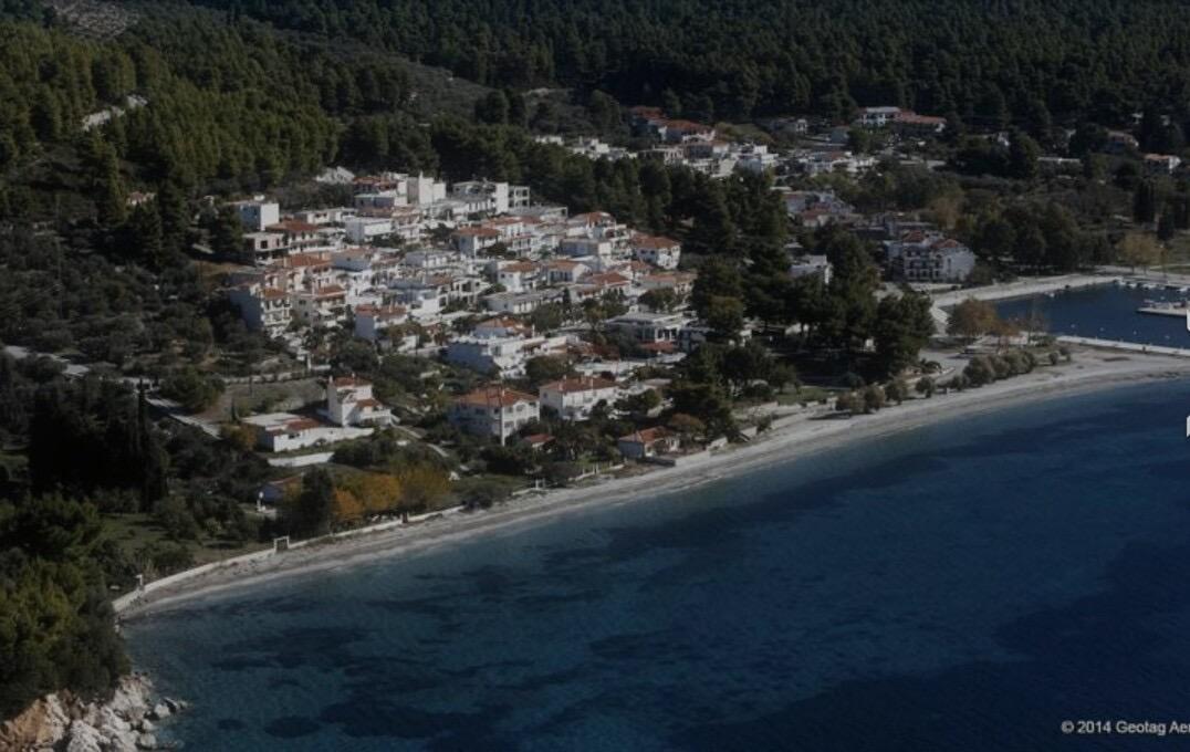 Ocean View Apartman Néo Klíma Kültér fotó