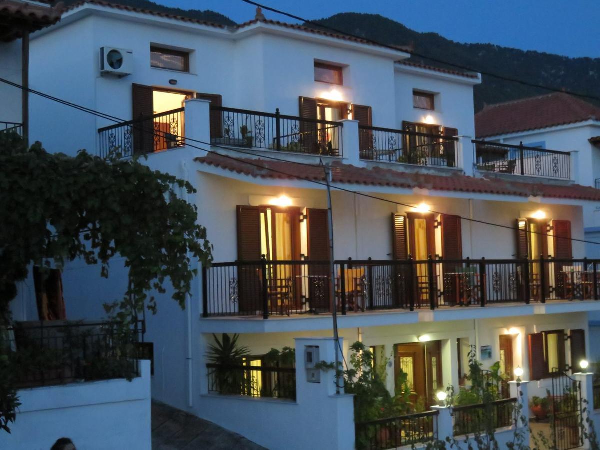 Ocean View Apartman Néo Klíma Kültér fotó