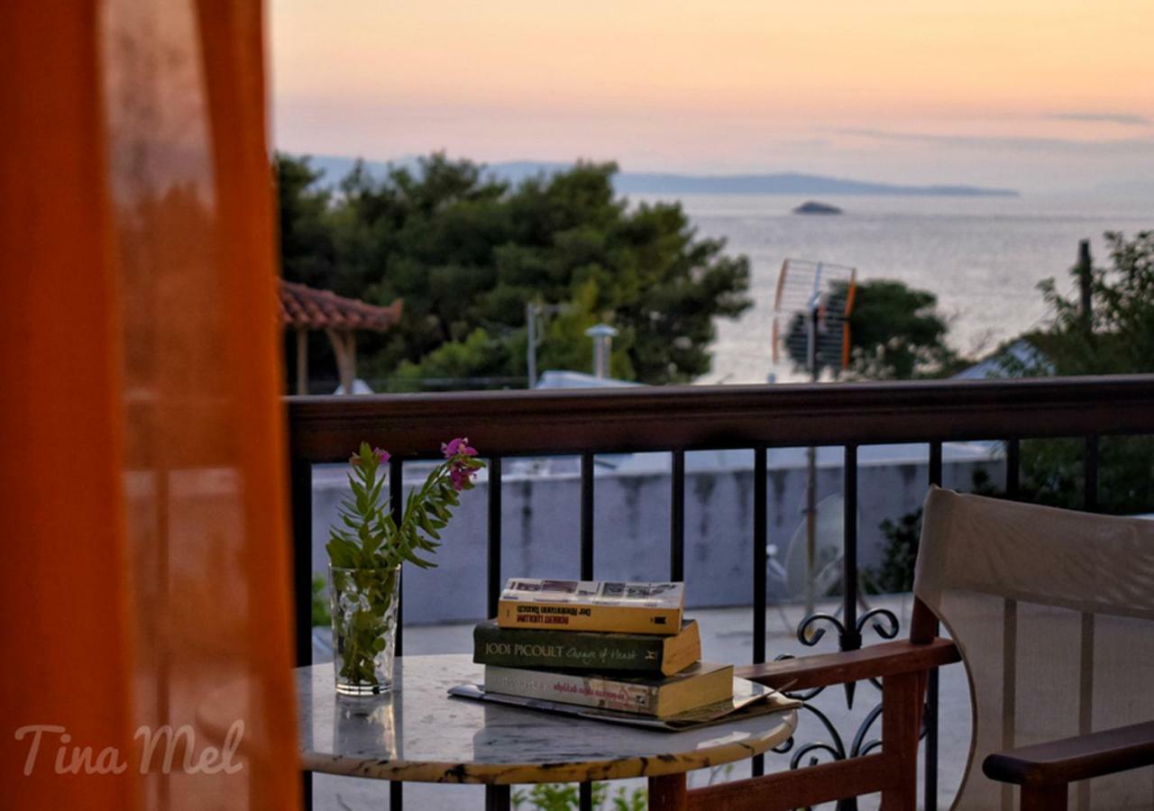 Ocean View Apartman Néo Klíma Kültér fotó