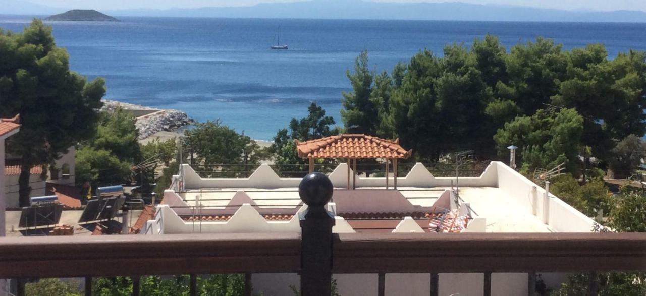 Ocean View Apartman Néo Klíma Kültér fotó